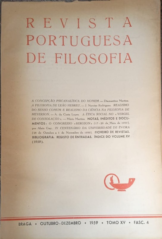 Revista Portuguesa de Filosofía