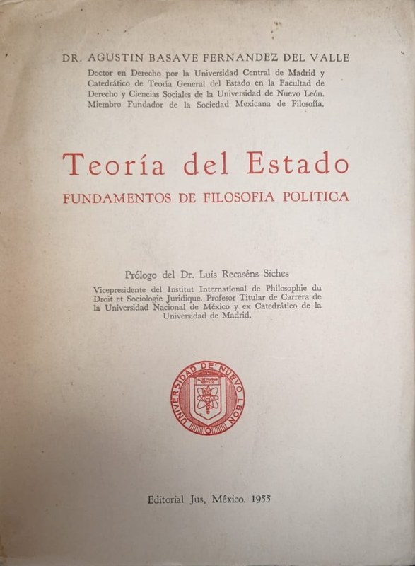 Teoría del Estado: Fundamentos de Filosofía Plítica
