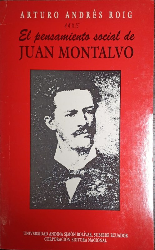 El pensamiento social de Juan Montalvo