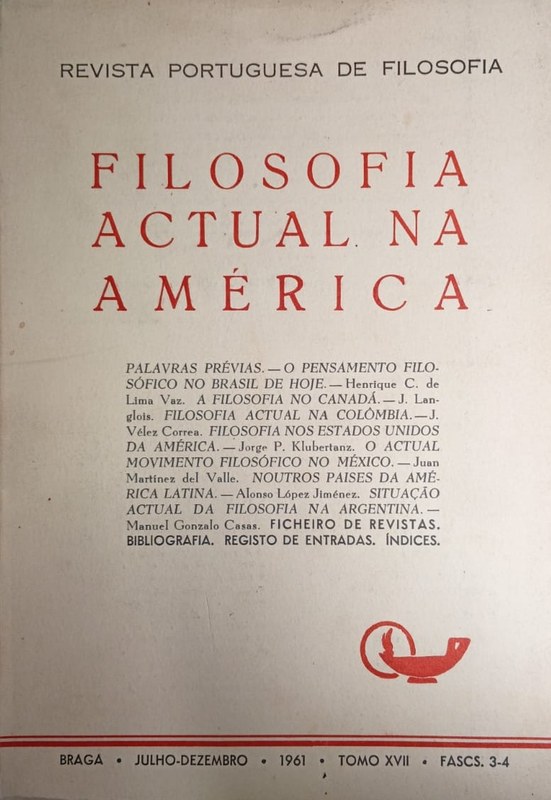 Filosofía actual na América