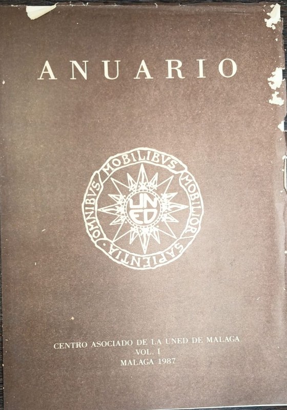 Anuario (El lugar de la "Metafísica" en el conjunto del saber según Aristóteles): Centro Asociado de la UNED de Málaga