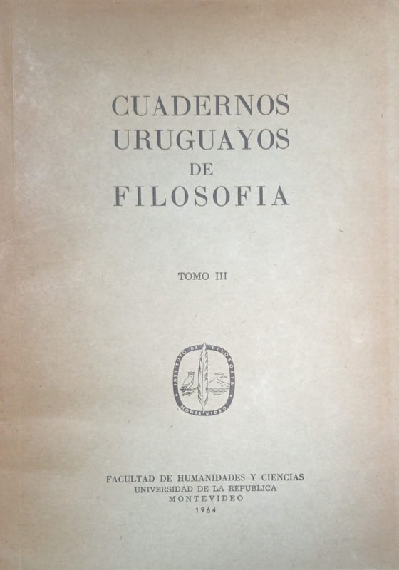 Cuadernos Uruguayos de Filosofía: Sobre los problemas de la libertad