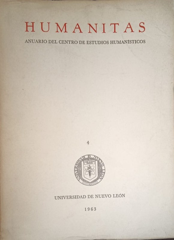 HUMANITAS: Anuario del Centro de Estudios Humanisticos