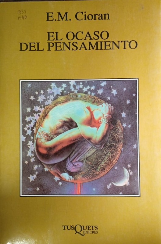 El ocaso del pensamiento