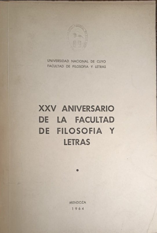 XXV Aniversario de la Facultad de Filosofía y Letras