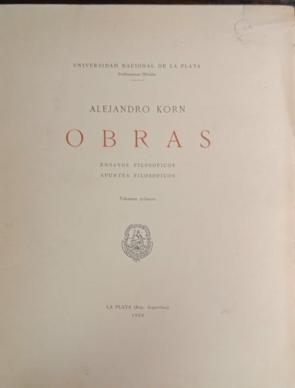 OBRAS: Ensayos filosóficos