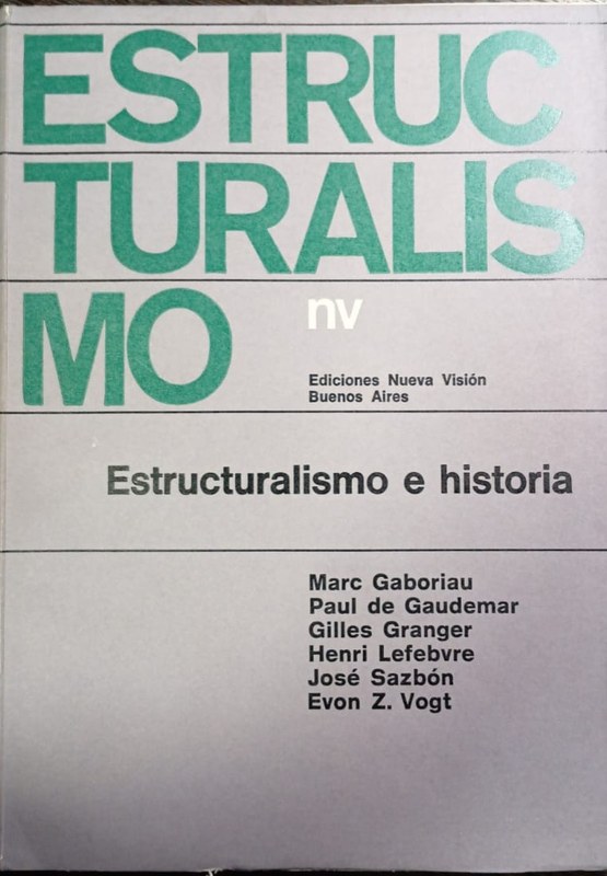 Estructuralismo e historia