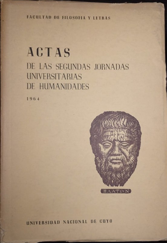 Actas de las Segundas Jornadas Universitarias de Humanidades 1964