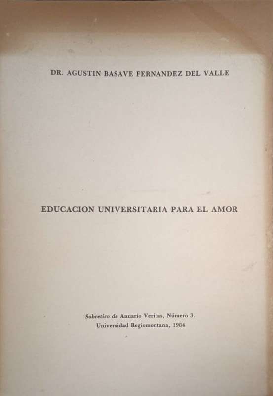 Educación universitaria para el amor