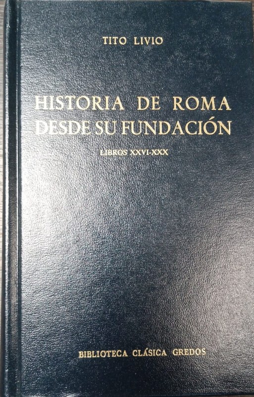 Historia de Roma desde su fundación: Libros XXVI-XXX