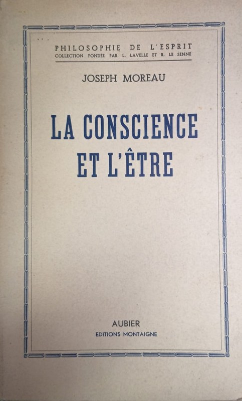 La conscience et l´être
