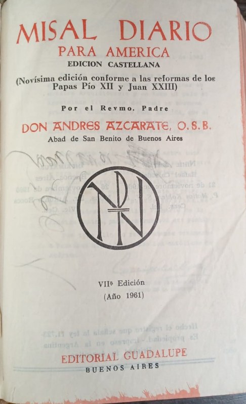 Misal Diario para America