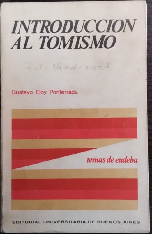 Introducción al Tomismo