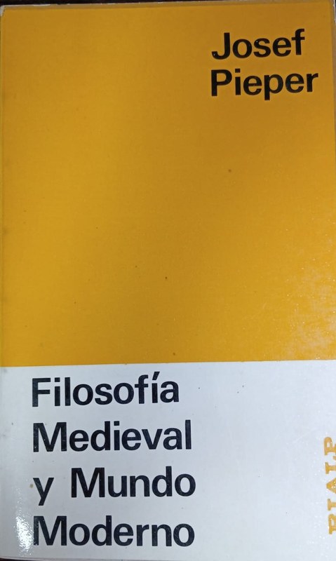 Filosofía medieval y mundo moderno