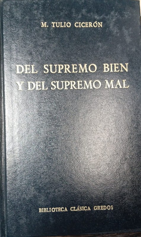 Del supremio bien y del supremo mal