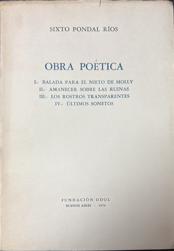 Obra Poética