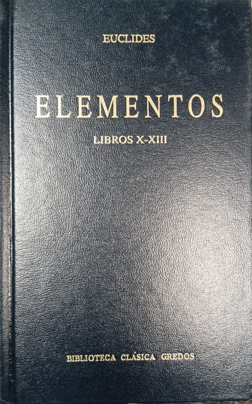 Elementos: Libros X-XIII