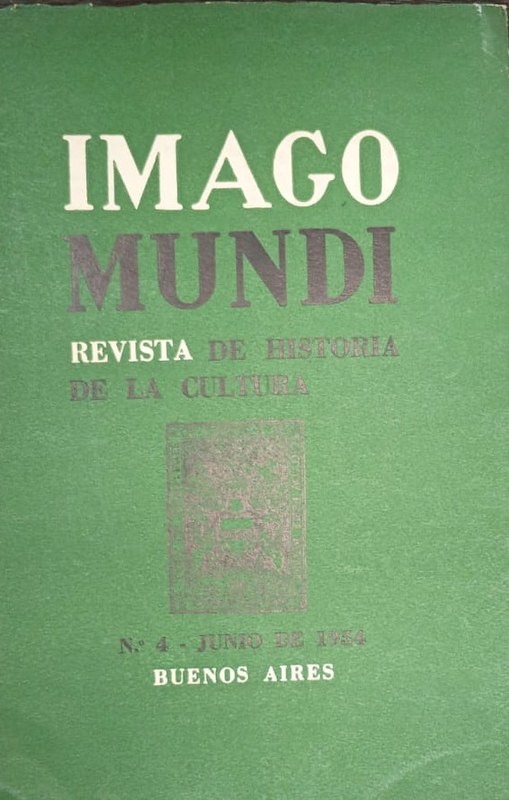 IMAGO MUNDI: Revista de Historia de la Cultura