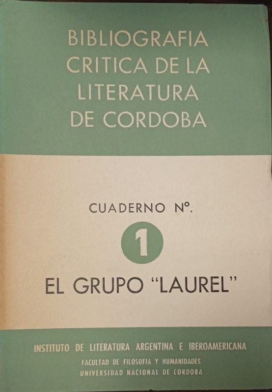 Bibliografía crítica de la Literatura de Córdoba: Cuaderno nro 1