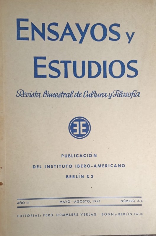 Ensayos y Estudios: Revista Bimestral de Cultura y Filosofía