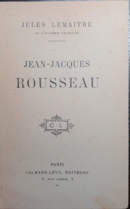Jean-Jacques Rousseau