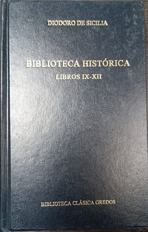 Biblioteca histórica: Libros IX-XII