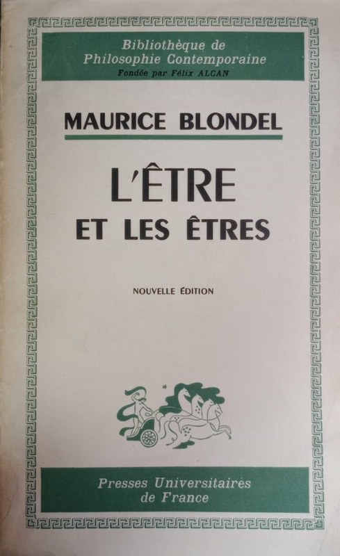 L'etre et les etres: Essai d'ontologie concrète et intégrale
