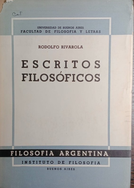 Escritos Filosofícos