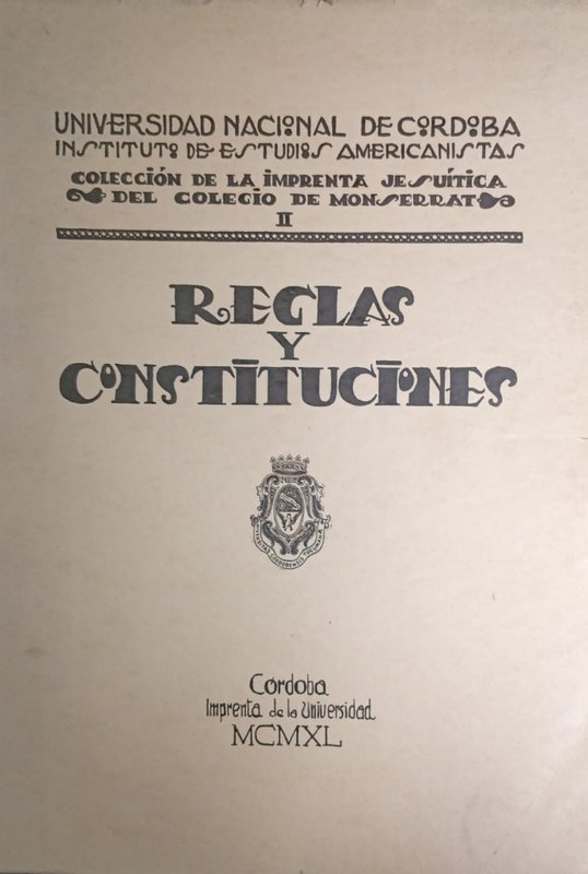 Reglas y Constituciones