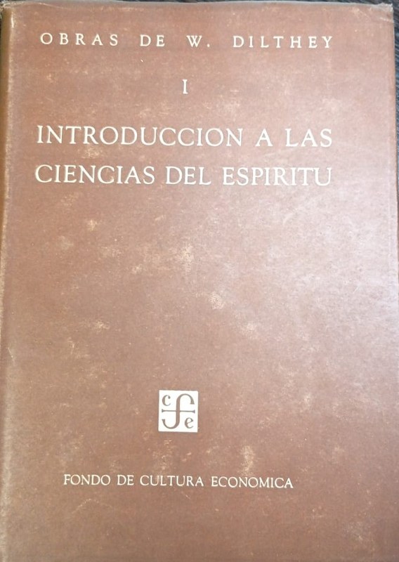 Instroducción a las ciencias del espiritu