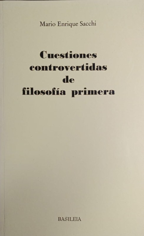 Cuestiones controvertidas de filosofía primera
