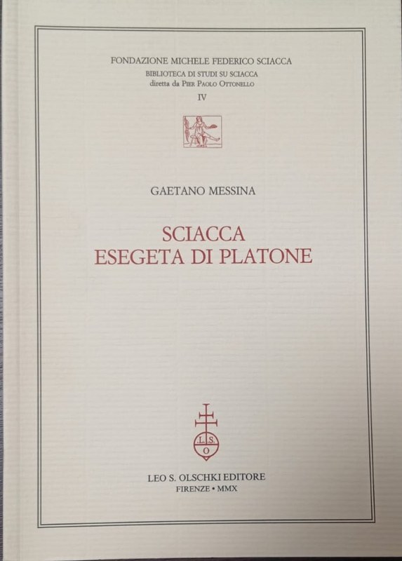 Sciacca, esegeta di Platone