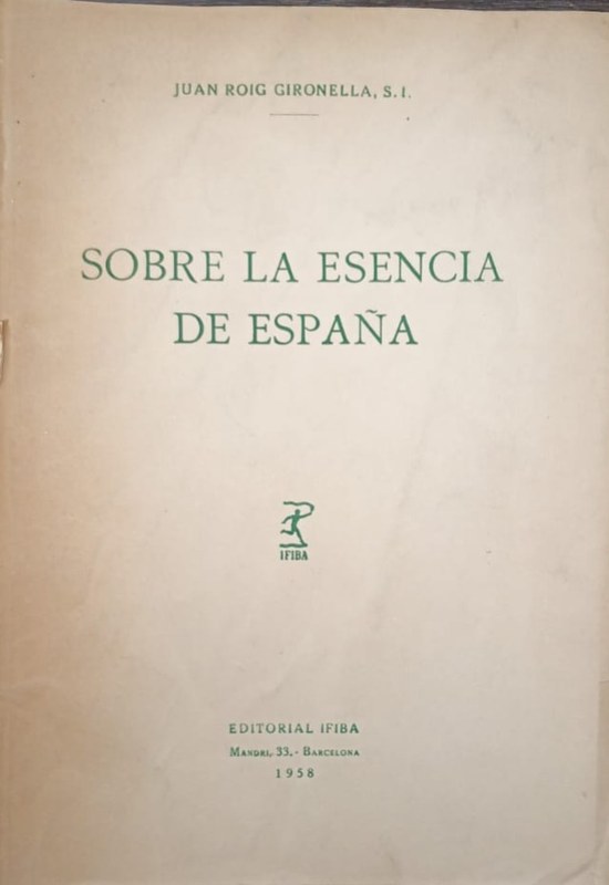 Sobre la escencia de España