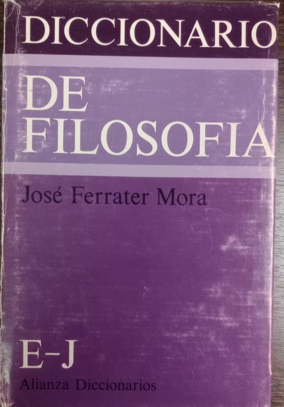 Diccionario de Filosofía: E-J