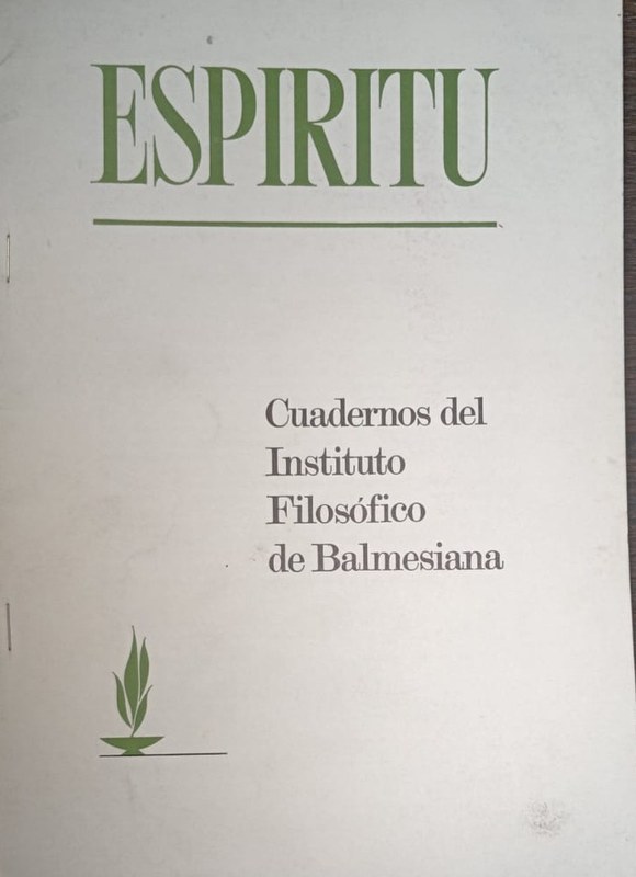 Filosofía de Iberoamérica: Revista Espíritu