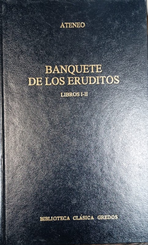 Banquete de los eruditos: Libros I-II
