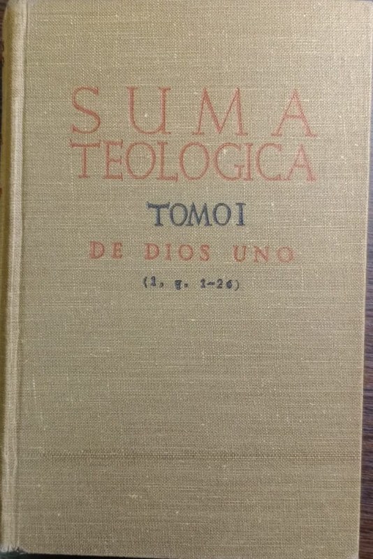 Suma Teológica: Tomo I