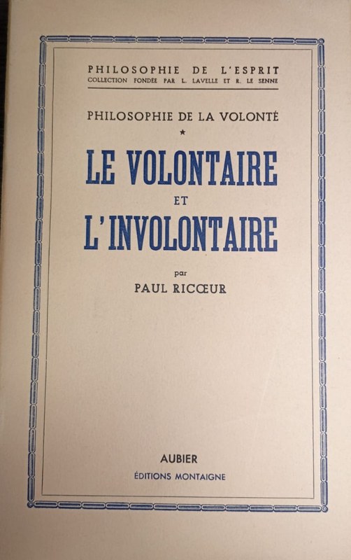 Le volontaire et l ´involontaire