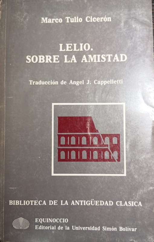 Lelio. Sobre la amistad