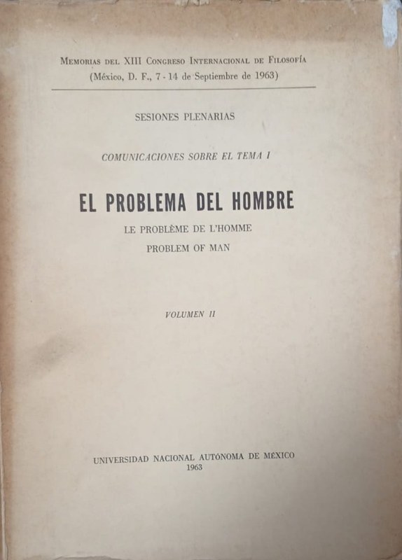 El Problema del Hombre