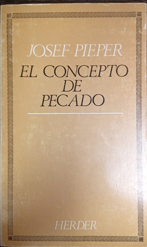 El concepto de pecado