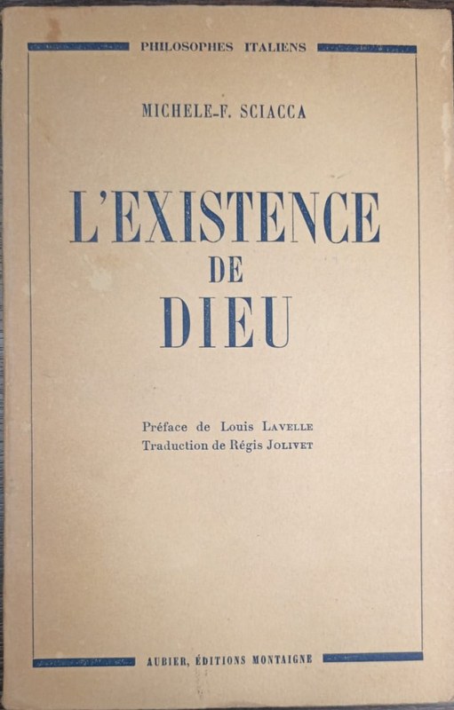 L´existence de Dieu