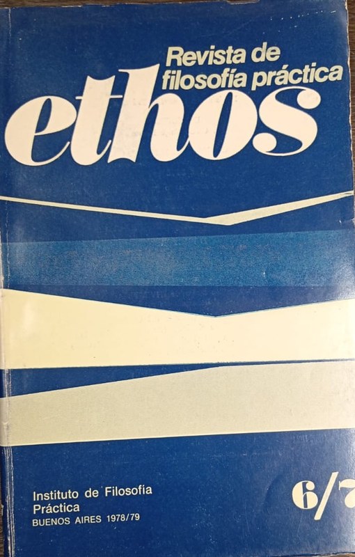 ethos: Revista práctica de filosofía 6/7