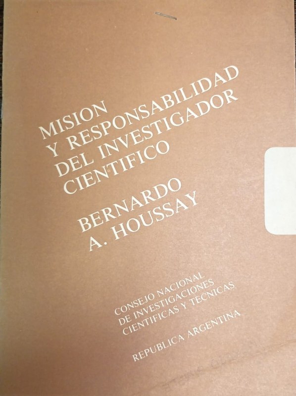 Misión y responsabilidad del investigador científico