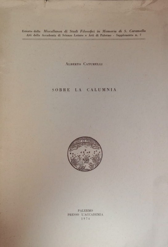 Sobre la calumnia