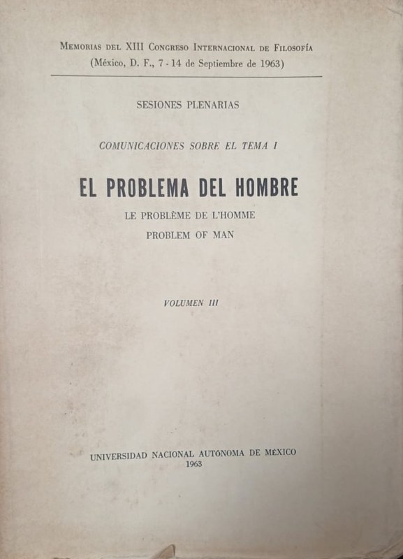 El Problema del Hombre
