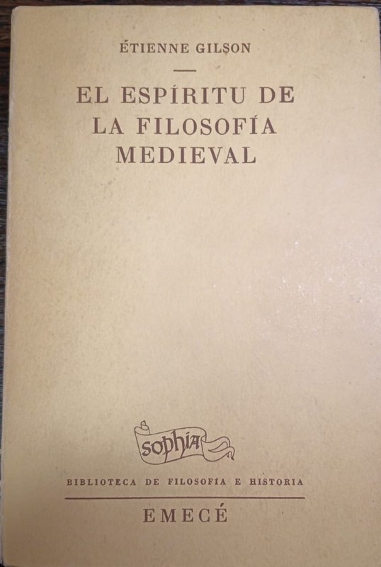El Espíritu de la Filosofía Medieval