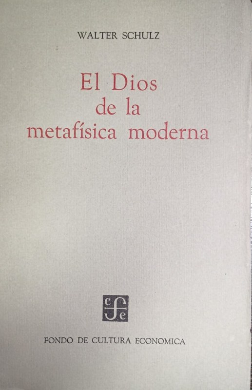 El Dios de la metafísica moderna