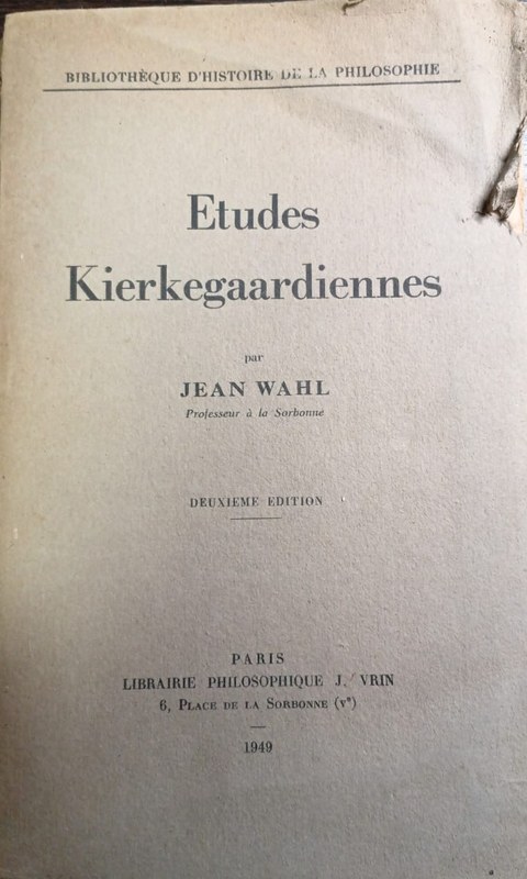 Etudes Kierkegaardiennes
