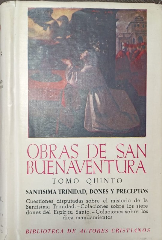 Obras de San Buenaventura: Volumen V Santísima TRinidad, dones y preceptos